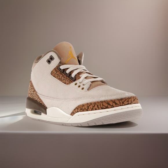 NIB Jordan 3 Retro Mid Palomino - CT8532-102 Size 10.5 Mens